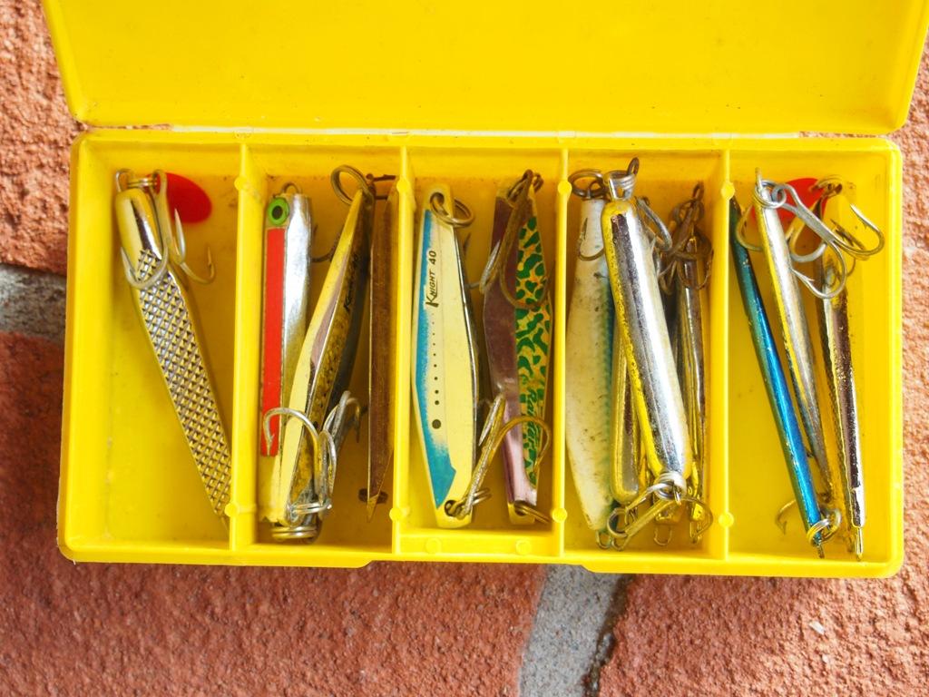 A small range of metals to take when either rock or beach fishing © Gary Brown